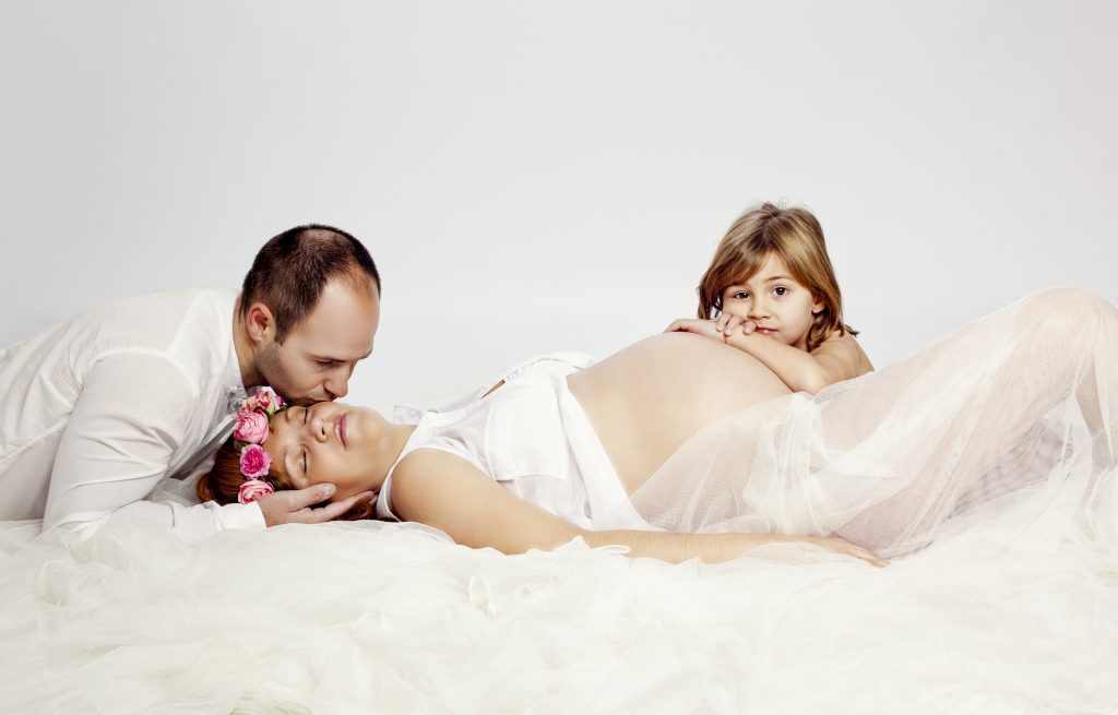 fotografía de maternidad